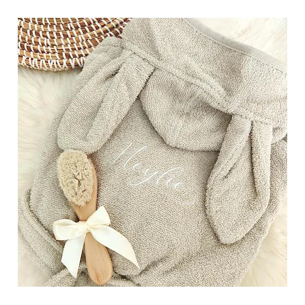 Peignoir oreilles beige