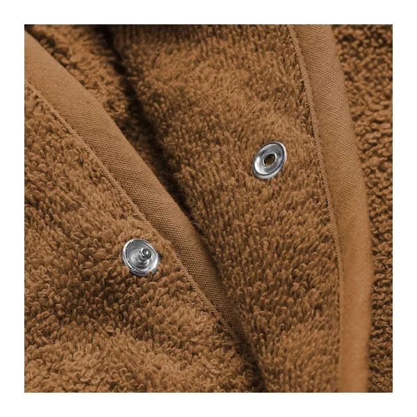 Peignoir oreilles caramel