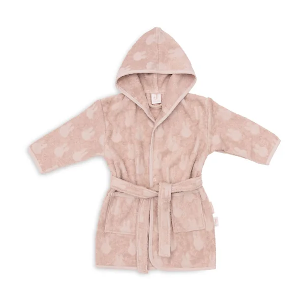 Peignoir éponge rose Miffy