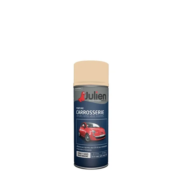 Peinture aérosol carrosserie brillant ivoire 400 ml