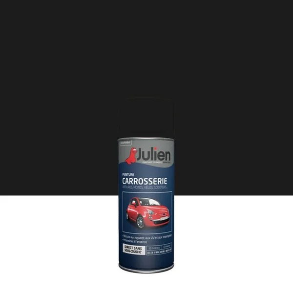 Peinture Aérosol Carrosserie Brillant Noir Magic 400 ml