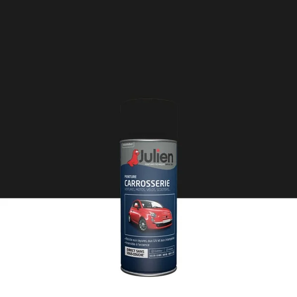 Peinture Aérosol Carrosserie Brillant Noir Nacre 400 ml