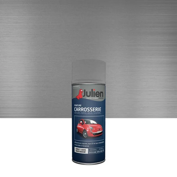 Peinture Aérosol Carrosserie Effet Reflet Argent 400 ml