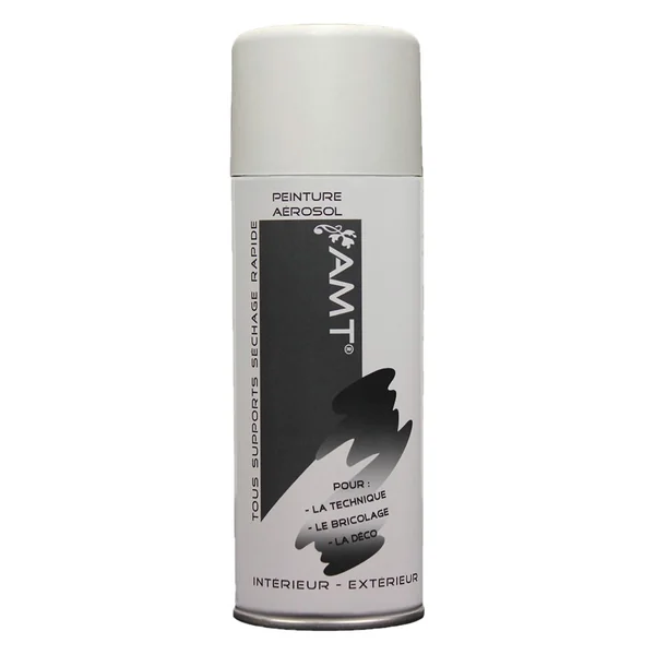 Peinture aérosol gris clair mat 330ml
