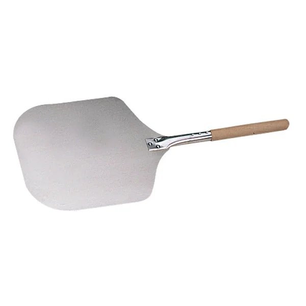 PELLE PIZZA BORDURES AIGUISÉES 30,5x35,6x69 CM ARGENTE ALUMINIUM (1 UNITÉ) - Garcia de Pou