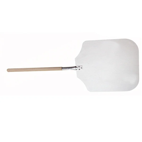 PELLE PIZZA BORDURES AIGUISÉES 40,6x45,7x100 CM ARGENTE ALUMINIUM (1 UNITÉ) - Garcia de Pou
