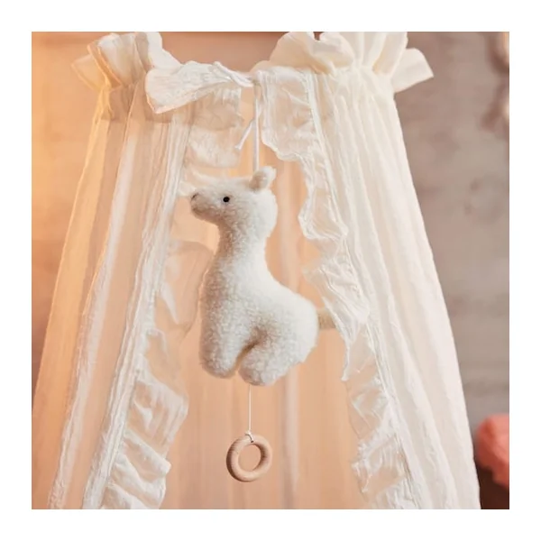 Peluche lama musicale
