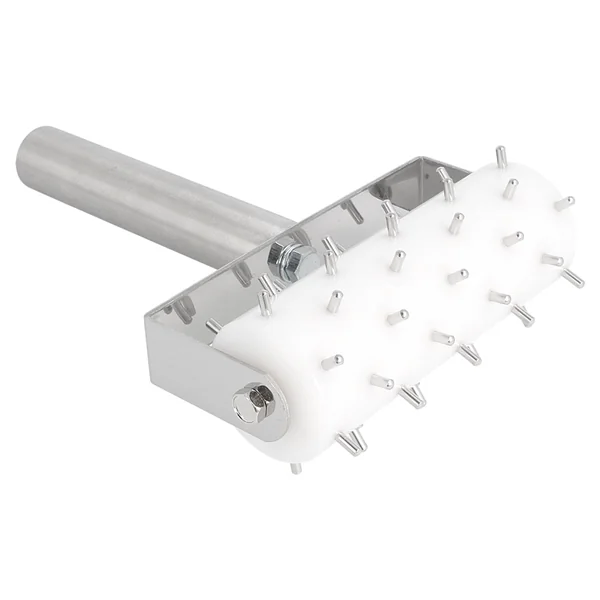 PERFORATEUR POINTES MÉTALLIQUES PASTA " PIZZA Ø 15,5x21 CM BLANC INOX (1 UNITÉ) - Garcia de Pou