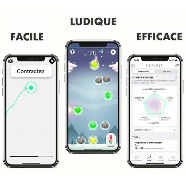 PERIFIT Care, sonde connectée périnéale
