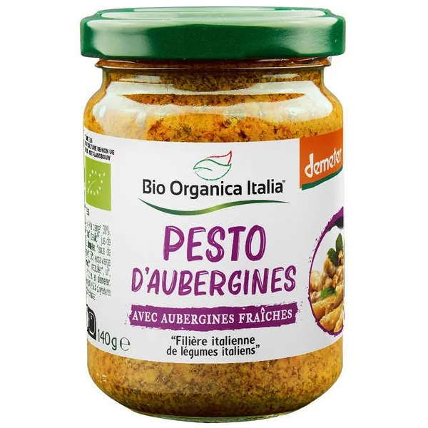 Pesto aubergines 140g