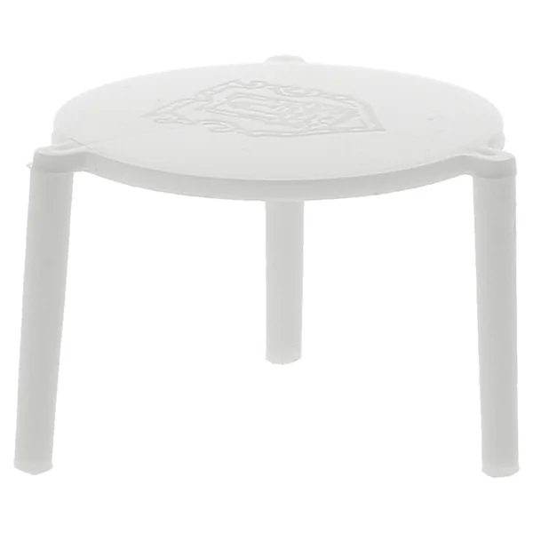 PETITES TABLES PIZZA Ø 4,5x3 CM BLANC PP (2000 UNITÉ) - Garcia de Pou