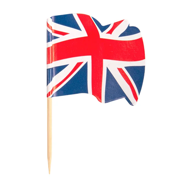 PETITS DRAPEAUX "U.K" 4x3/6,5 CM ASSORTI BOIS (144 UNITÉ) - Garcia de Pou