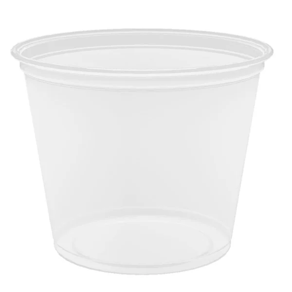 PETITS POTS MICRO-ONDABLES 165 ML Ø7,4x6 CM TRANSPARENT PP (2500 UNITÉ) - Garcia de Pou