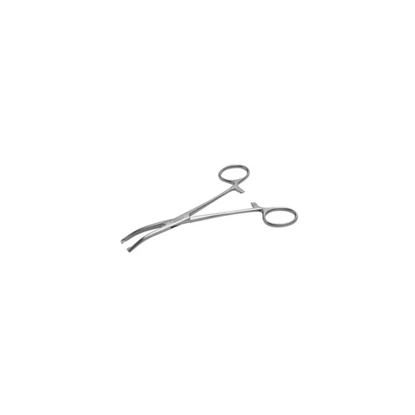 Pince Kocher courbé avec griffe inox