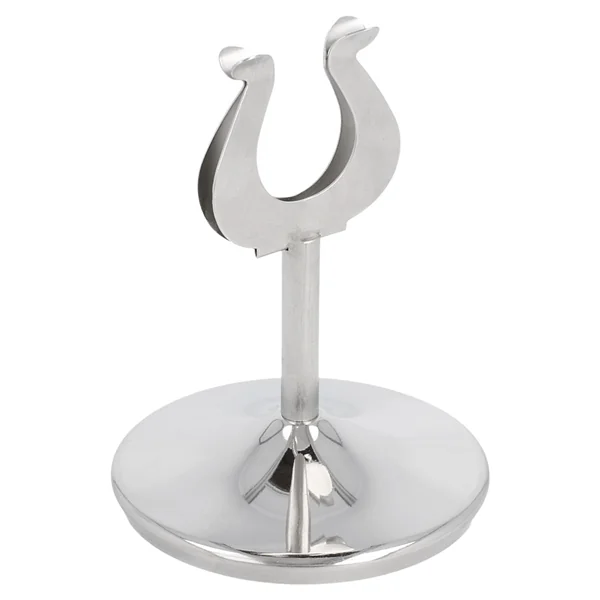PINCE POUR NUMÉROS DE TABLE 10,2 (h) CM ARGENTE INOX (1 UNITÉ) - Garcia de Pou