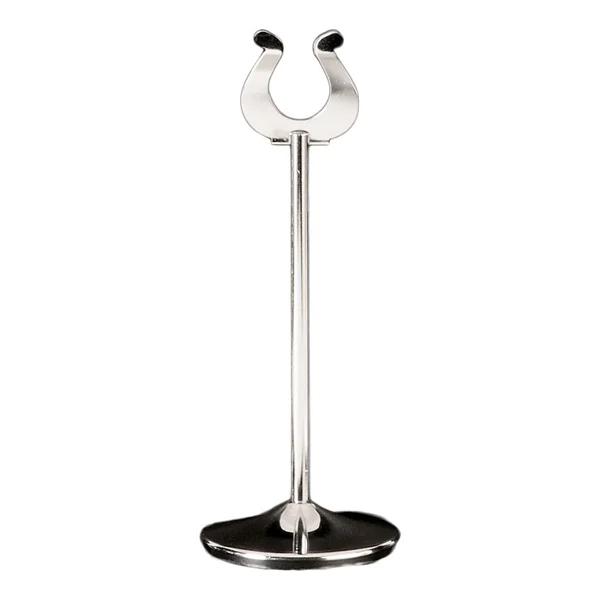 PINCE POUR NUMÉROS DE TABLE 19,5 (h) CM ARGENTE INOX (1 UNITÉ) - Garcia de Pou