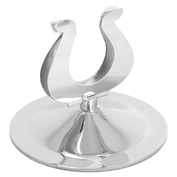 PINCE POUR NUMÉROS DE TABLE 6 (h) CM ARGENTE INOX (1 UNITÉ) - Garcia de Pou