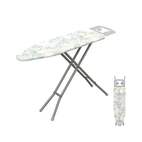 Planche à Repasser Taille Complète avec Repose-Planche Table à Repasser au Carbone de 149 x 38 cm avec Hauteur Réglable Coloré