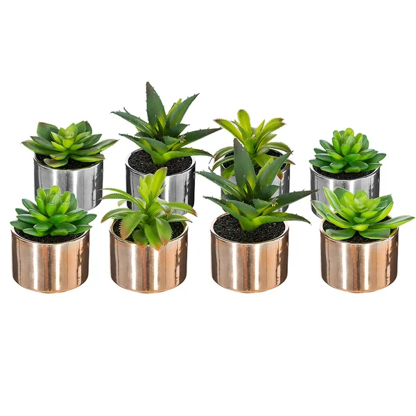 Plante artificielle pot céramique H 13cm