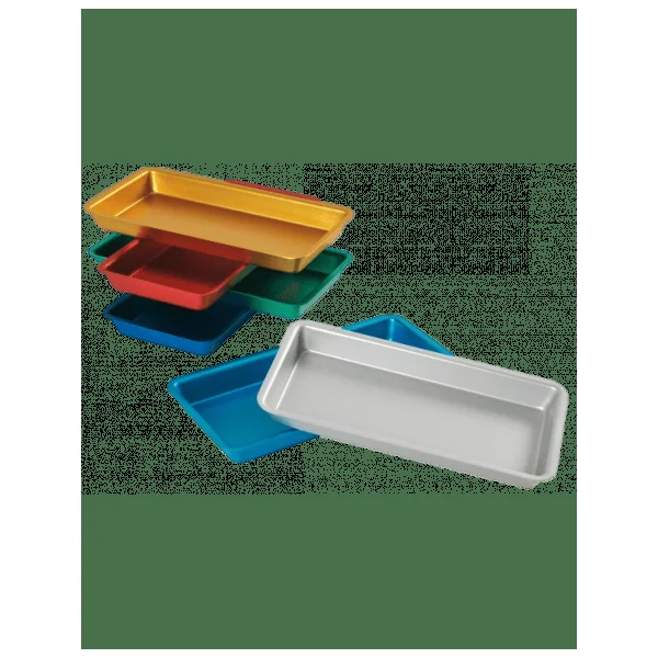 Plateau chirurgical aluminium Coloré - (20 x 10 cm)