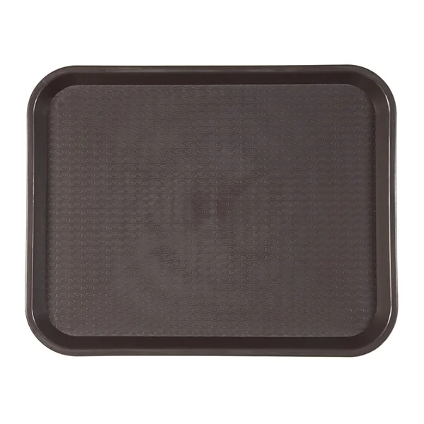 PLATEAU FAST FOOD 35,5x45,3 CM CHOCOLAT PP (1 UNITÉ) - Garcia de Pou