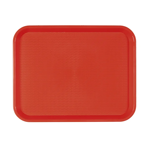 PLATEAU FAST FOOD 35,5x45,3 CM ROUGE PP (1 UNITÉ) - Garcia de Pou