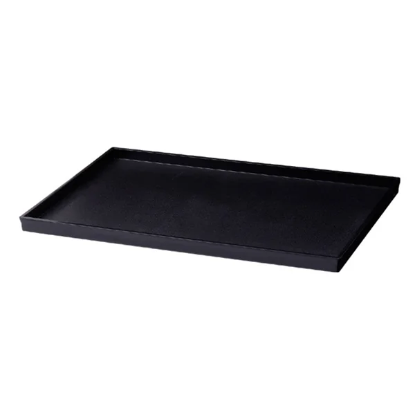 PLATEAU PRODUITS D"ACCUEIL 32x21,2x1,9 CM NOIR ABS (1 UNITÉ) - Garcia de Pou