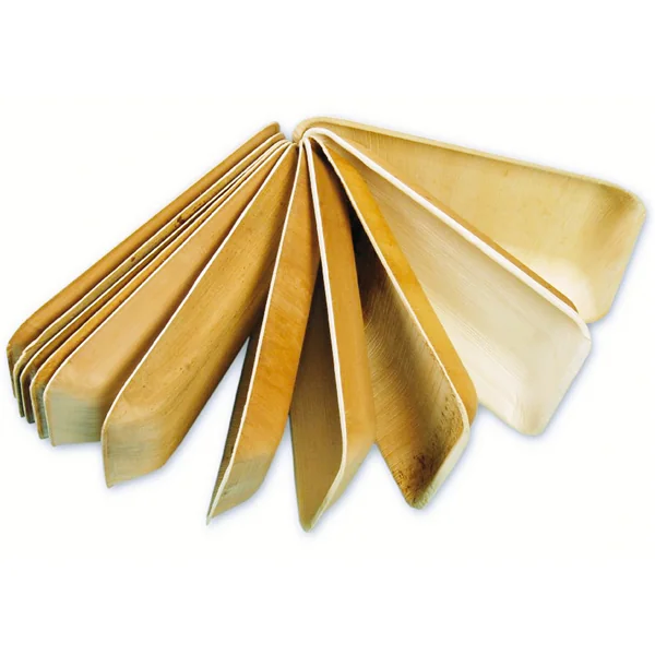 PLATEAUX RECTANGULAIRES "ARECA" 22,5x14,5x3 CM NATUREL ARECA (200 UNITÉ) - Garcia de Pou