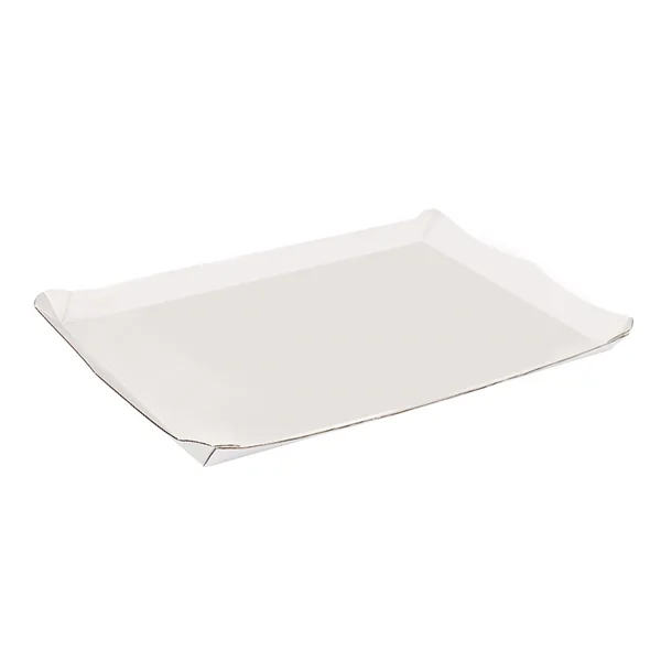 PLATEAUX SELF-SERVICE MICRO-CANNEL 24x31 CM BLANC MICROCANAL (50 UNITÉ) - Garcia de Pou