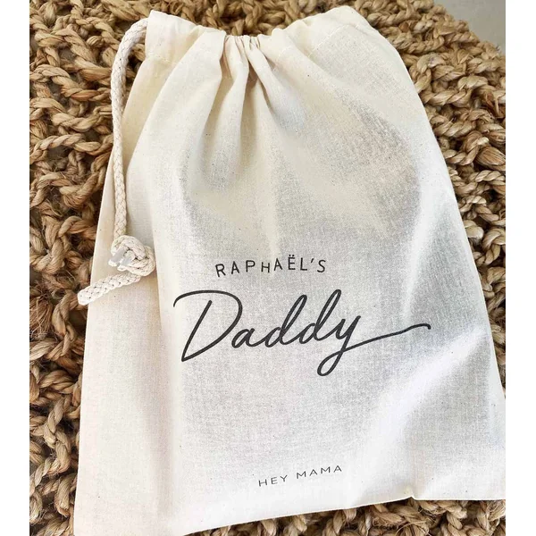 Pochon Personnalisé pour Papas – Le Cadeau Pratique et Chic