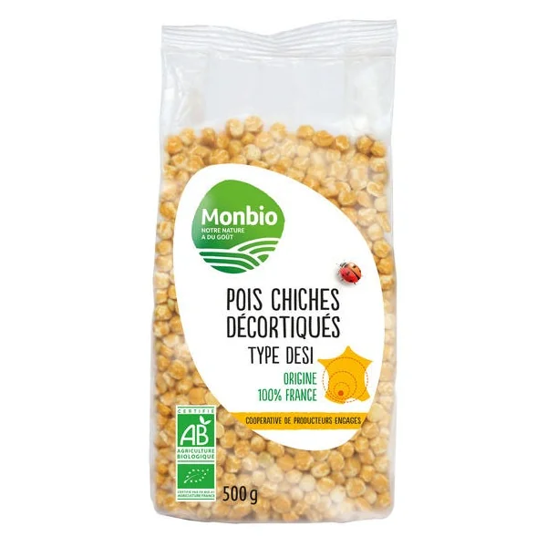 Pois chiches décort typ dési France 500g