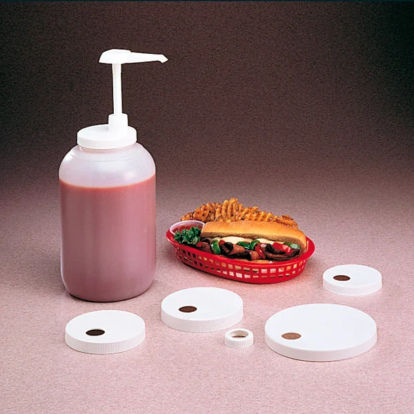 POMBE CONDIMENTS/SAUCES KIT 5 COUVERLES 25 CM BLANC PLASTIQUE (1 UNITÉ) - Garcia de Pou