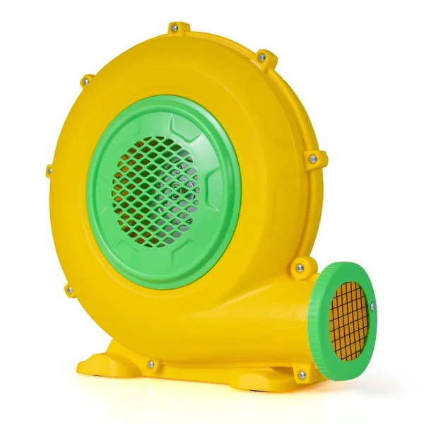 Pompe Electrique 550W Gonfleur Piscine Gonflable 1200 M³/H avec Grille Protectrice et Poignée Intégrée Design Léger et Portable pour Château Gonflable