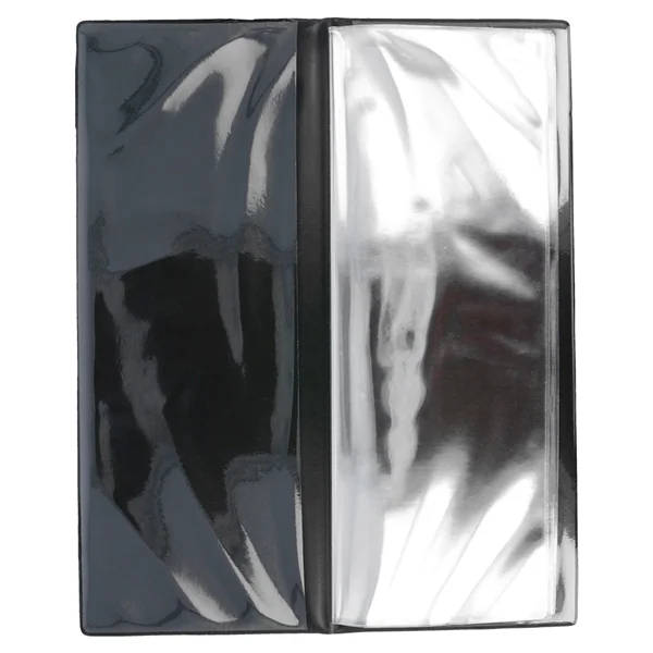 PORTE MENU 6 POCHETTES 10,5x29,7 CM NOIR PVC (1 UNITÉ) - Garcia de Pou