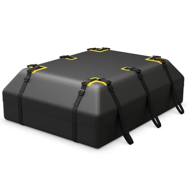 Porte-bagages de Toit pour Voiture de 0,4m³/0,6m³ Sac à Bagages de Toit Étanche pour Tous Les Véhicules avec/sans Support