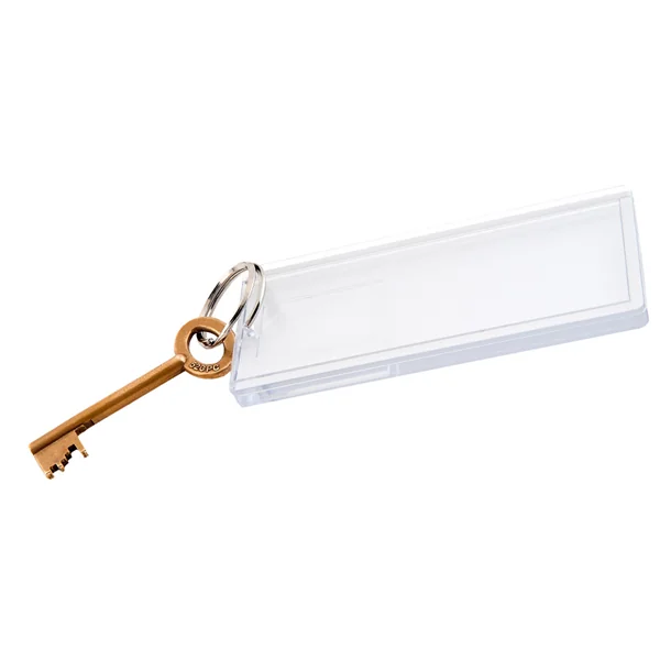 PORTE-CLÉS METHACRYLATE 5,5x12,5 CM TRANSPARENT METACRYLATE (1 UNITÉ) - Garcia de Pou