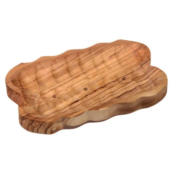 Porte-savon rectangle en olivier