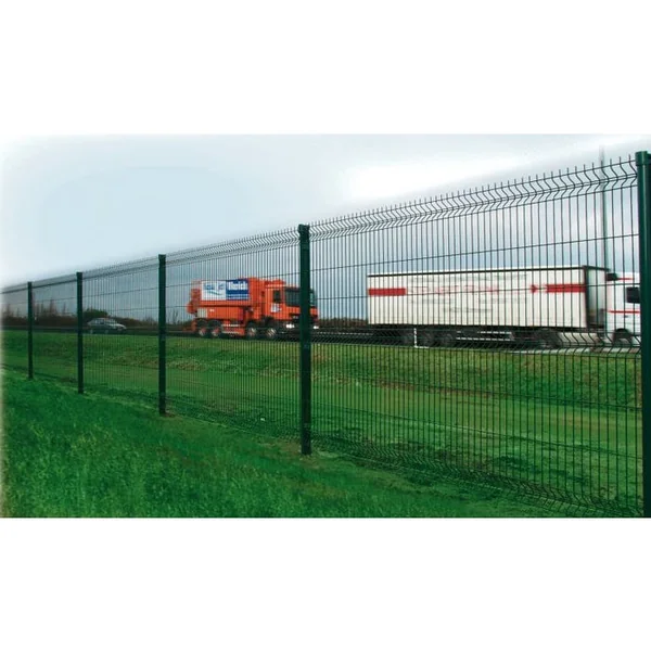 Poteau pour clôture en panneaux Bekafix 2,20 m vert