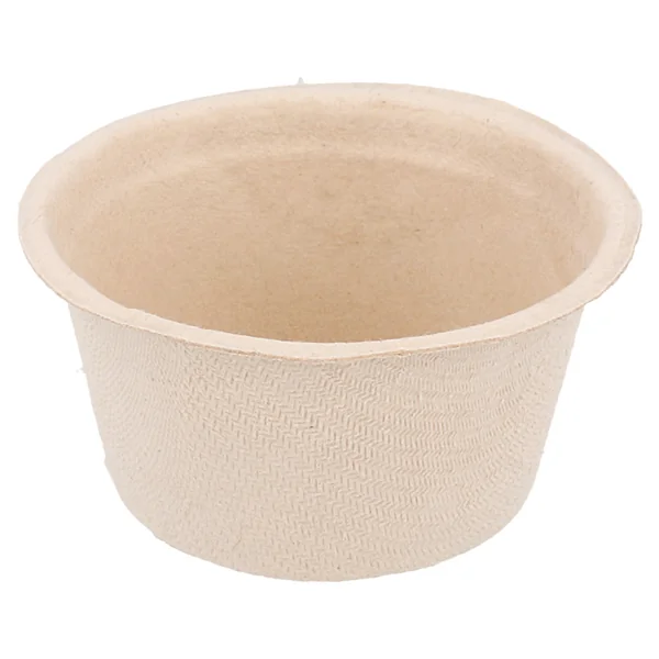 POTS "BIONIC" 55 ML Ø 6x3 CM NATUREL BAGASSE (1000 UNITÉ) - Garcia de Pou