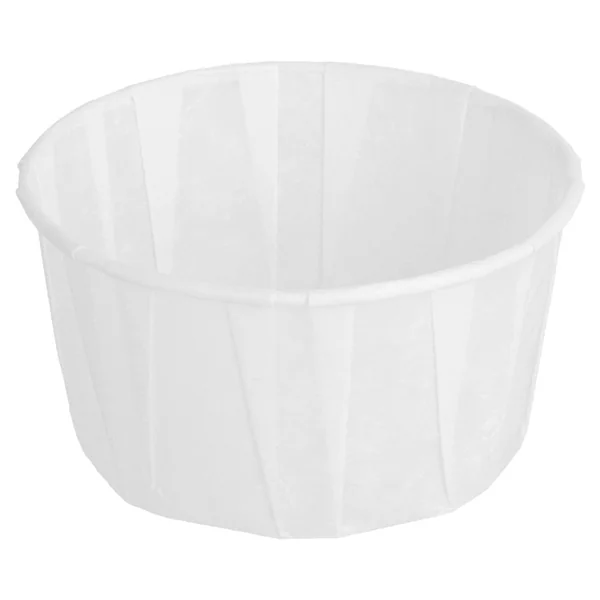 POTS TRAITEUR PLISSÉ 100 ML (3,2 oz) 80 G/M2 Ø6,6/5x4,2 CM BLANC PARCH.INGRAISSABLE (250 UNITÉ) - Garcia de Pou