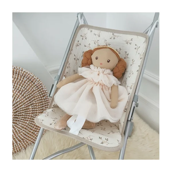 Poussette personnalisable pour poupée (27 tissus)