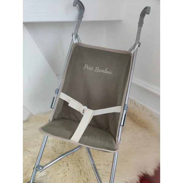 Poussette personnalisable pour poupée (27 tissus)
