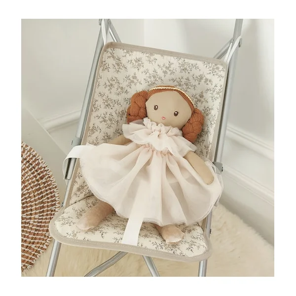 Poussette personnalisable pour poupée (27 tissus)