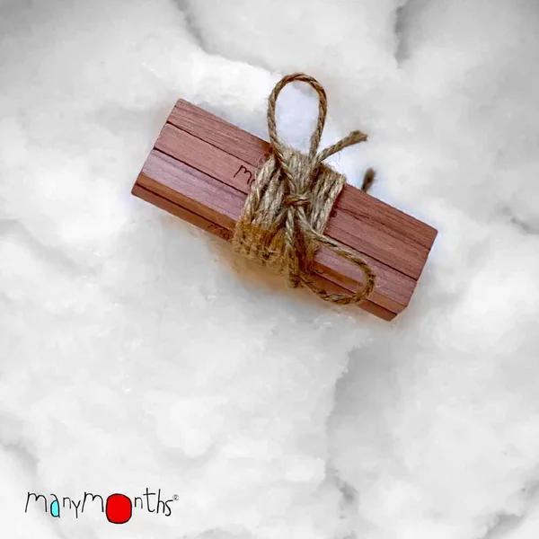 Protection antimites Manymonths - Lot de 10 blocs de bois de cèdre