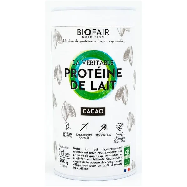 Protéine de lait cacao - 350g
