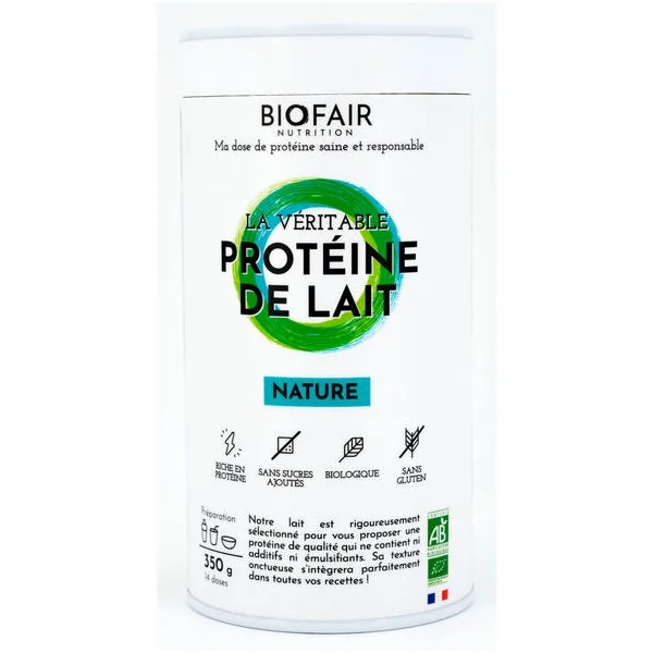Protéine de lait nature - 350g