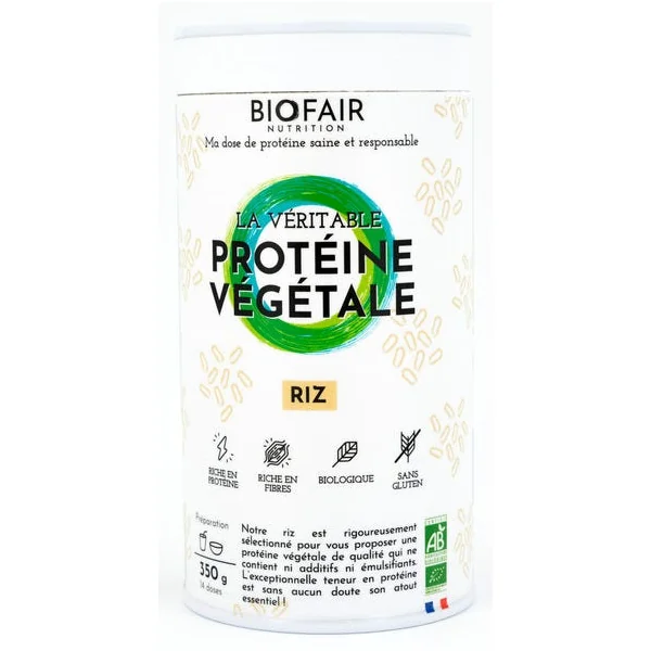 Protéine végétale riz brun - 350g