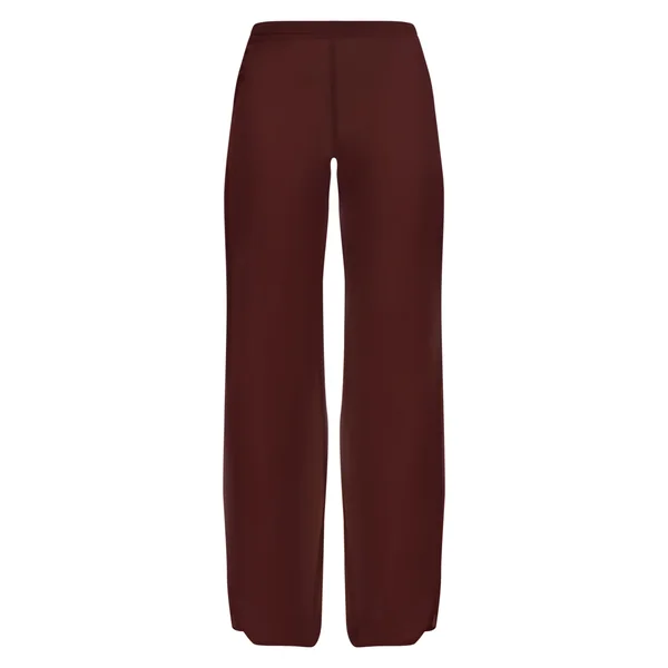 Prune Pantalon Droit En Mousseline