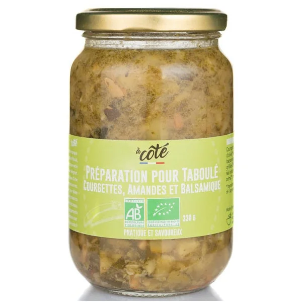 Préparation pour taboulé courgette amande et balsamique - 330g