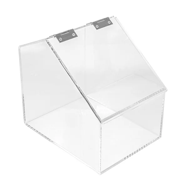 PRÉSENTOIR POUR PRODUITS EN VRAC 20x25x26 CM TRANSPARENT ACRYLIQUE (1 UNITÉ) - Garcia de Pou